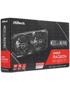 Видеокарта AMD Radeon RX 6600 XT Challenger D OC Asrock 238130724 купить за 30 240 ₽ в интернет-магазине Wildberries