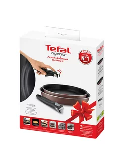 Набор сковород Ingenio Brown 22 26 см 04217810 tefal 238132481 купить за 3 581 ₽ в интернет-магазине Wildberries