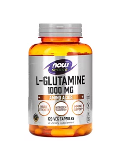 L-Glutamine 1000 mg, Л-Глутамин 1000 мг 120 капсул