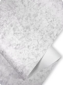 Обои бумажные с перламутром серые Батик11 - 8 рулонов. Купить обои на стену. Изображение 3