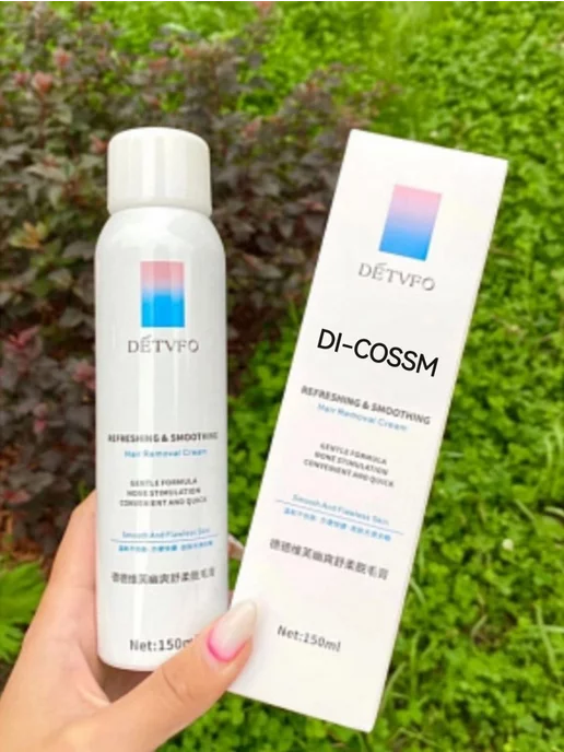 DI-COSSM Спрей пенка для депиляции увлажняющий, 150 мл, фото 6