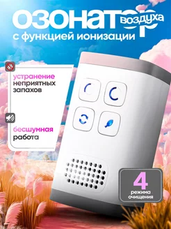 Озонатор для очистки воздуха ионизатор портативный для дома 238220848 купить за 1 199 ₽ в интернет‑магазине Wildberries
