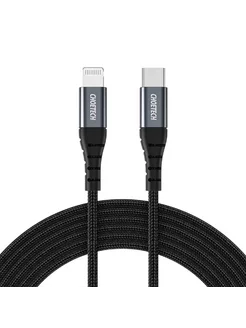 Нейлоновый кабель Nylon Braided MFi USB-C to Lightning 2м CHOETECH 238237268 купить за 1 524 ₽ в интернет-магазине Wildberries