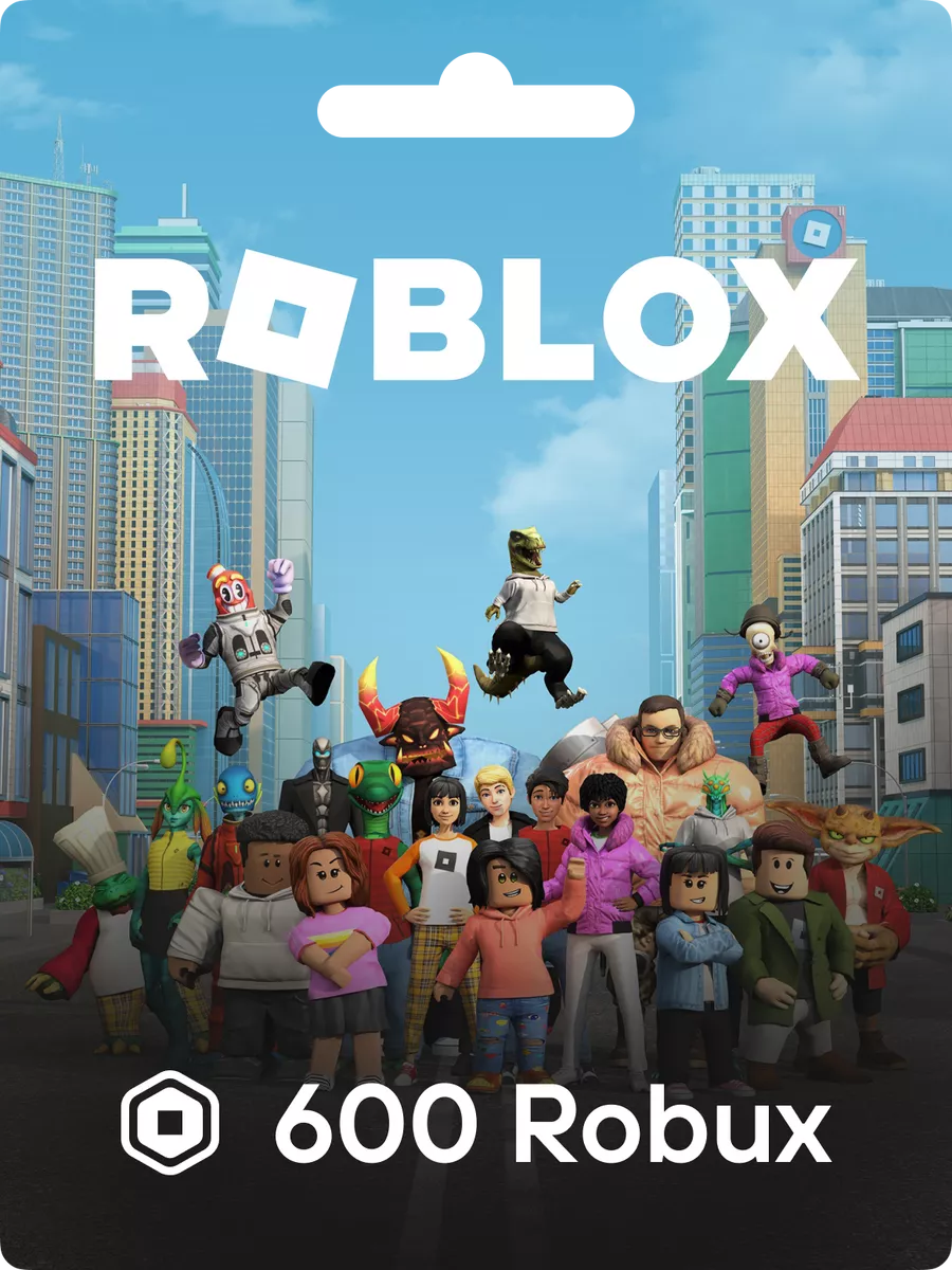 Игровая карта Роблокс на 600...