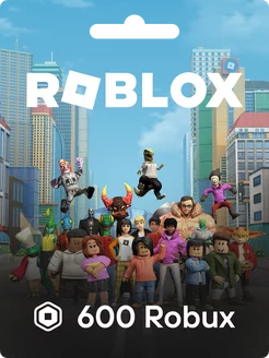 Игровая карта Роблокс на 600 Робуксов, карточка пополнения Roblox 238238976 купить за 550 ₽ в интернет-магазине Wildberries