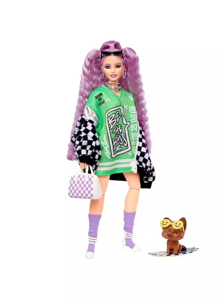 Barbie fashionistas extra fluffy sale