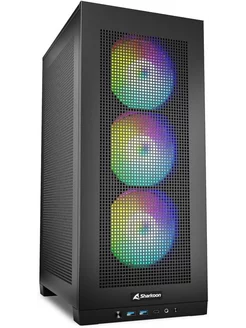 Компьютерный корпус Rebel C20 ITX RGB Sharkoon 238301765 купить за 24 771 ₽ в интернет-магазине Wildberries