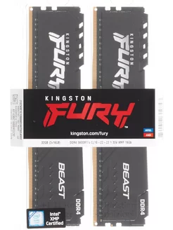 Оперативная память Beast DDR4 32 Гб для ПК, KF436C18BBK2-32 Kingston Fury 238311979 купить за 5 637 ₽ в интернет-магазине Wildberries