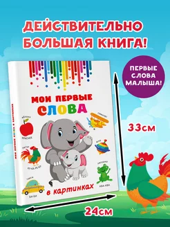 Мои первые слова в картинках. Большая детская книга