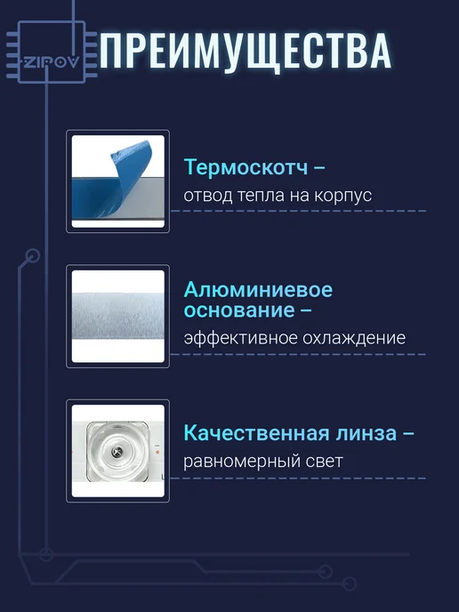 Zipov Подсветка RF-AB400E32-1001S-02 для ТВ DEXP 40A7000 Комплект, вариант, фото 2