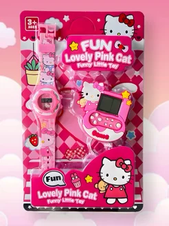 Часы наручные с тетрисом Hello Kitty TernuliShop 238394985 купить за 479 ₽ в интернет-магазине Wildberries