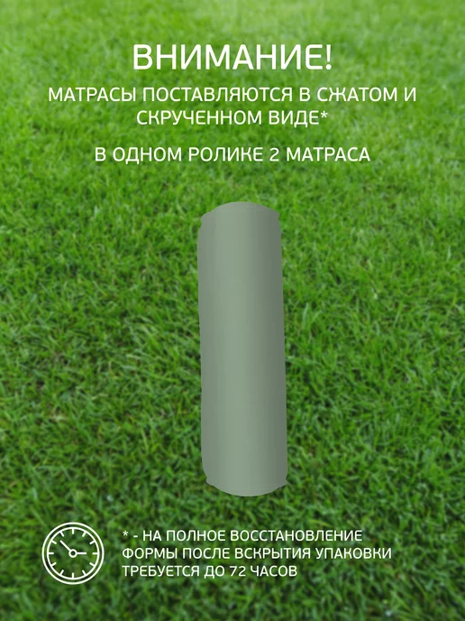 Malurre Матрас для садовых качелей шезлонга 140 см, зеленый, фото 4