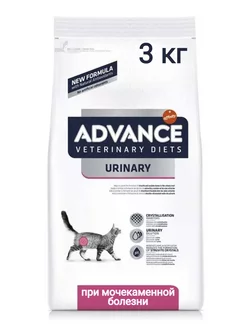 Advance Urinary сухой корм для кошек при МКБ 3 кг Advance 238415272 купить за 2 649 ₽ в интернет-магазине Wildberries