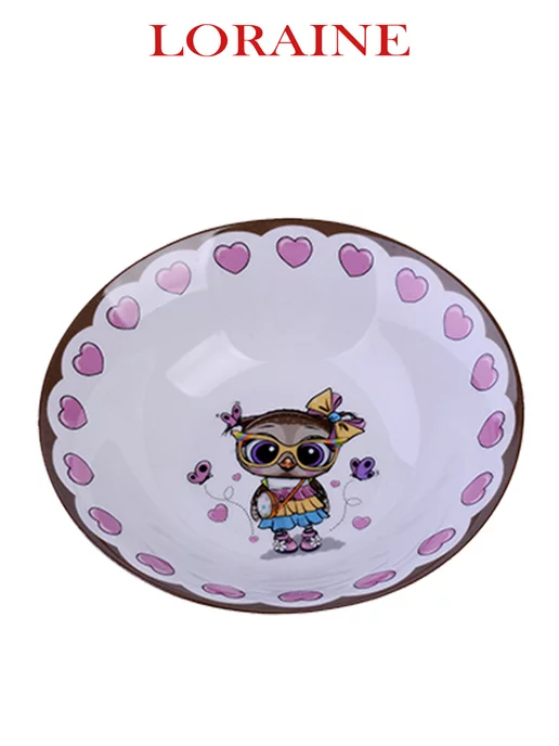 Детская посуда набор 3 шт. фарфор - фото 14