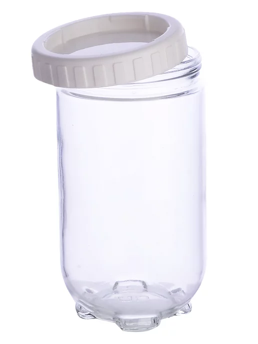 Банки для сыпучих продуктов стекло с крышкой набор 2 шт. - фото 10