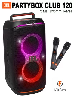 PartyBox 120 портативная беспроводная колонка (+2 микрофона) JBL 238452839 купить за 57 310 ₽ в интернет-магазине Wildberries