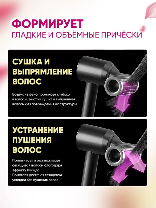 Dyson Магнитная насадка выпрямитель на фен стайлер, вариант, фото 2