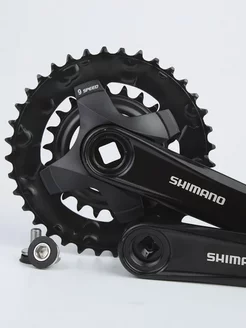 Система шатунов Шимано FC-MT101-2 36х22T 9 ск 170 мм SHIMANO 238461756 купить за 1 607 ₽ в интернет-магазине Wildberries