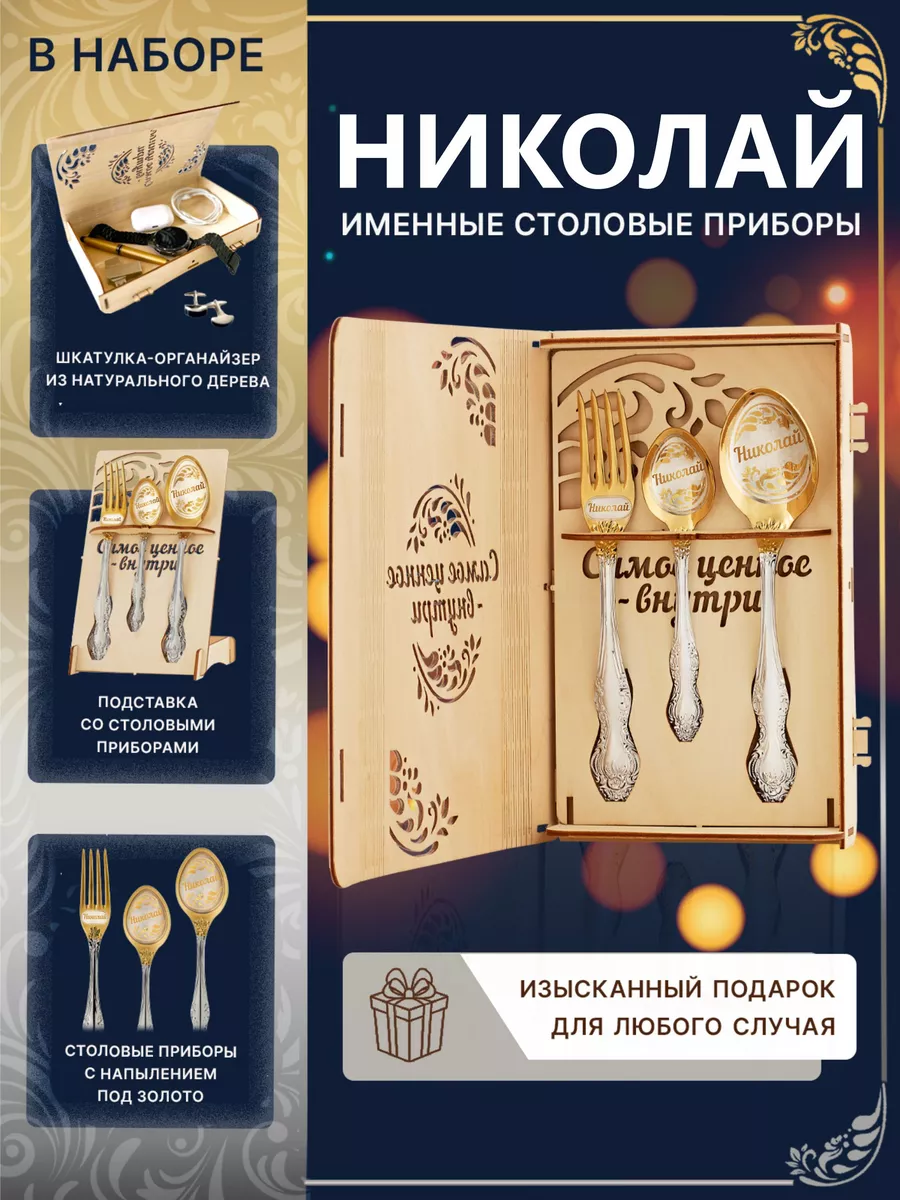 Набор подарочный с надписью Николай
