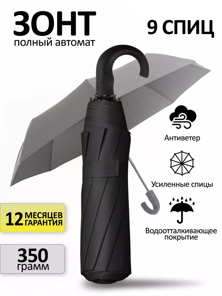 Зонт автомат антиветер...