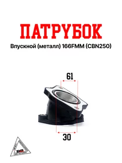 Патрубок впускной (металл) 166FMM (CGN250)