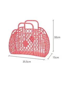 Корзина сумка для хранения пластиковая универсальная