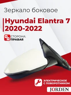 Зеркало Хендай Элантра 7 2020-2022 правое переднее