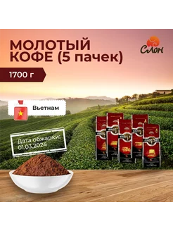 Вьетнамский кофе молотый Sang Tao 1,2,3,4,5 (5 по 340г) TRUNG NGUYEN 238542976 купить за 3 038 ₽ в интернет-магазине Wildberries