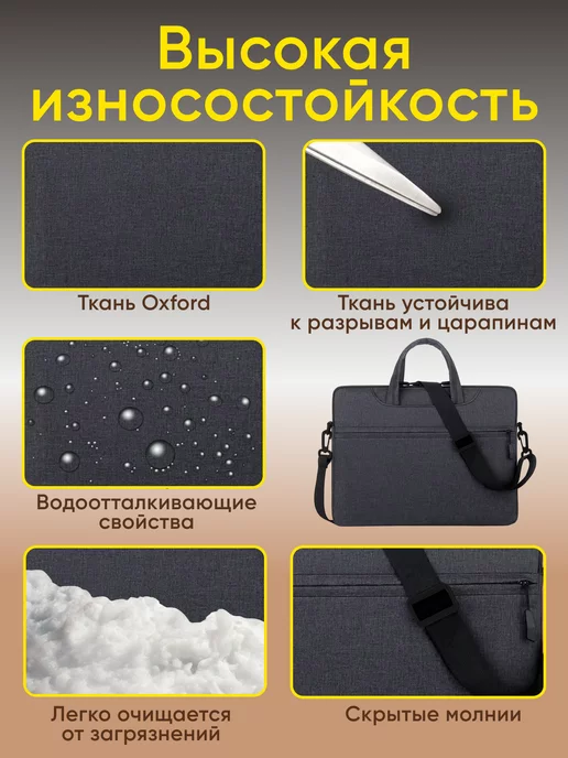 сумка для ноутбука и документов 15.6 15-16, 15-16, фото 4