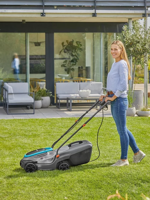 Gardena Электрическая газонокосилка PowerMax 32 1200 G214633 гардена, вариант, фото 8