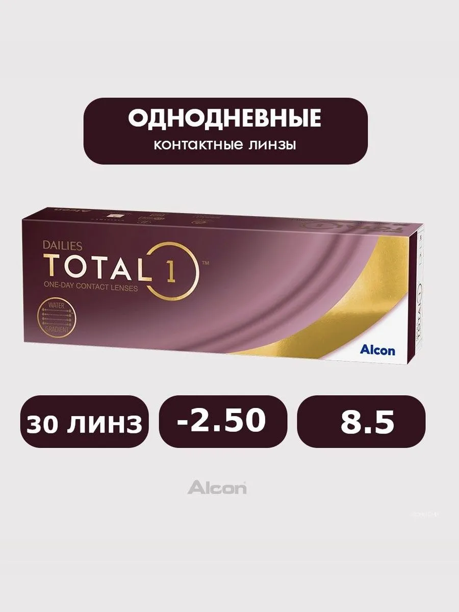 Однодневные Линзы Dailies Total 1 Купить