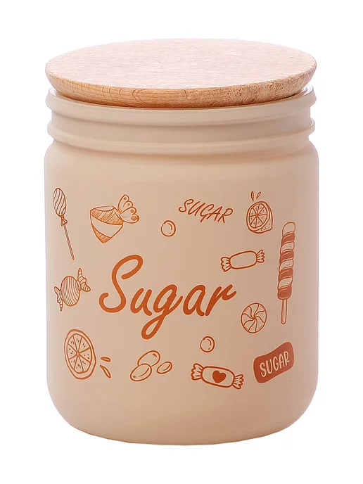 Банки для сыпучих продуктов стекло с крышкой набор 3 шт. - фото 10