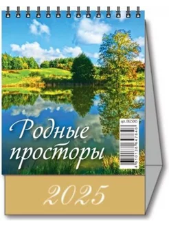 Календарь настольный домик 2025 Родные просторы 100х140