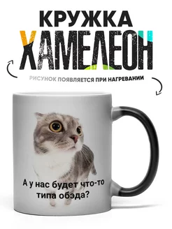 Кружка Хамелеон Кот