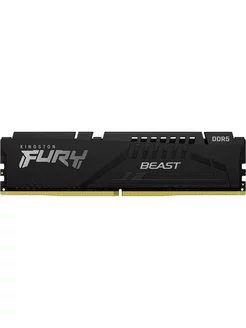 Оперативная память DDR5 для компьютера 16Gb Fury Beast Kingston 238735842 купить за 8 054 ₽ в интернет-магазине Wildberries