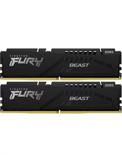 Оперативная память DDR5 для компьютера 16Gb Fury Beast XMP Kingston 238735846 купить за 9 297 ₽ в интернет-магазине Wildberries