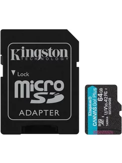 Карта памяти microSDXC SDCG3 64GB Canvas Go! Plus+Adapter