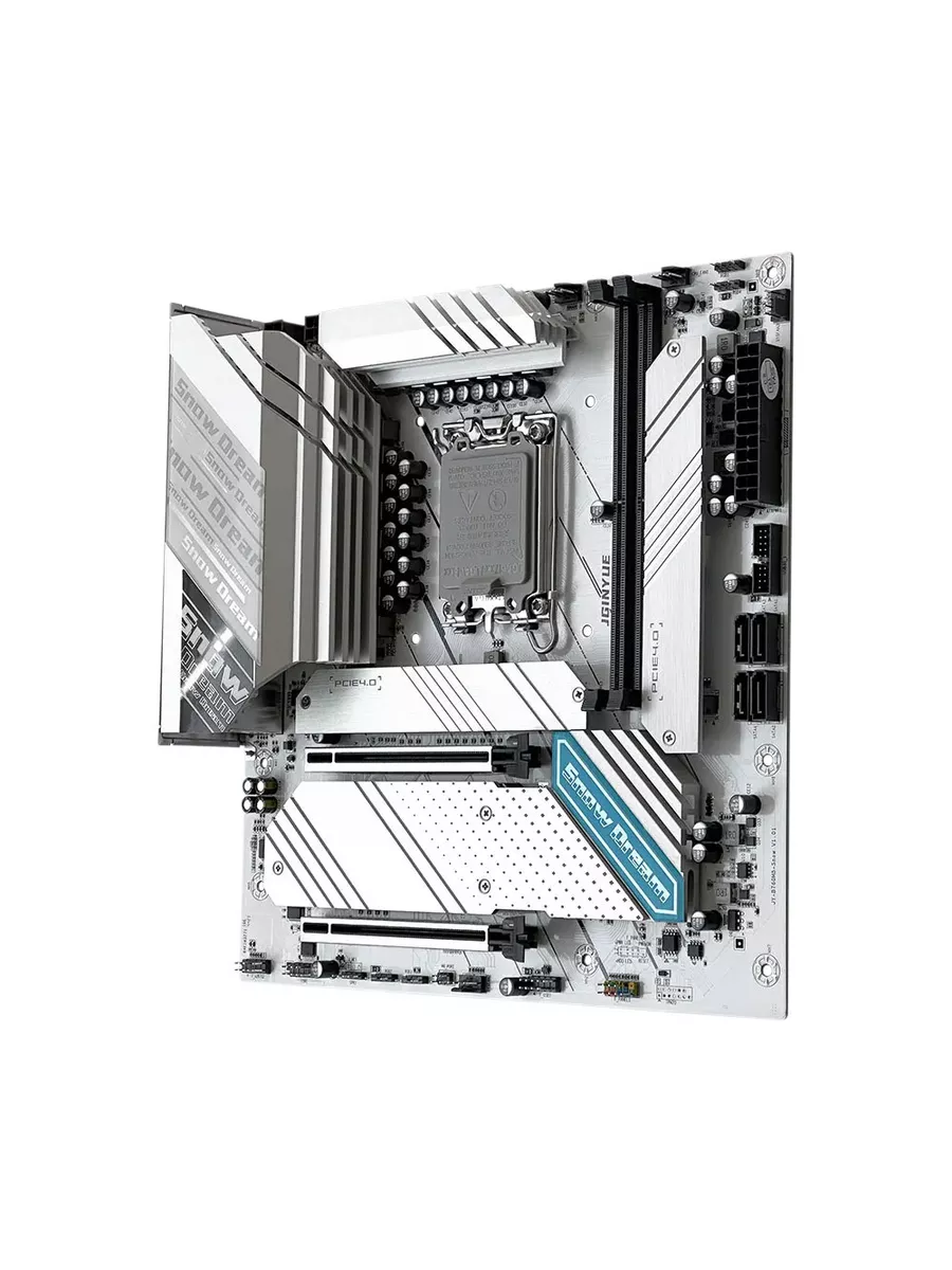 JGINYUE B760M SNOW DREAM itx материнская плата, поддерживающая
