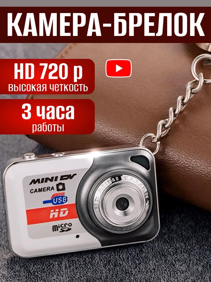 Мини камера беспроводная, брелок