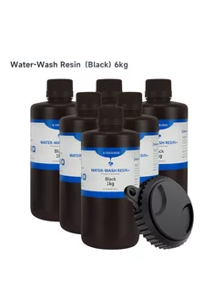 Фотополимер Water-Wash Resin+ Чёрный 6 л KINGROON 238777300 купить за 7 912 ₽ в интернет-магазине Wildberries