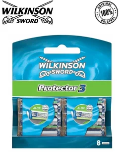 Кассеты лезвия для бритья Protector-3 8шт Wilkinson Sword 238778097 купить за 1 628 ₽ в интернет-магазине Wildberries