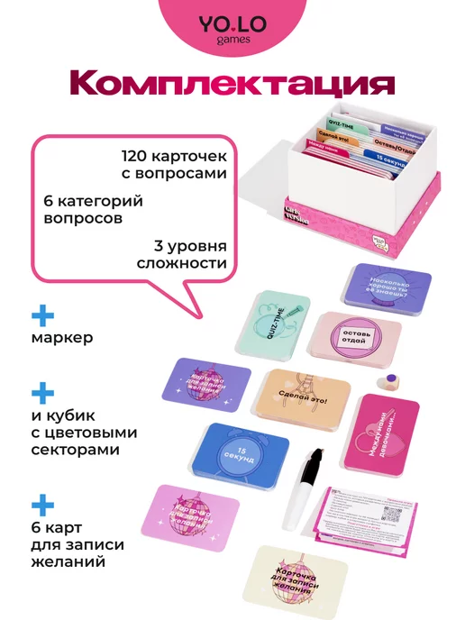 YO.LO Настольная игра на девичник, вариант, фото 2