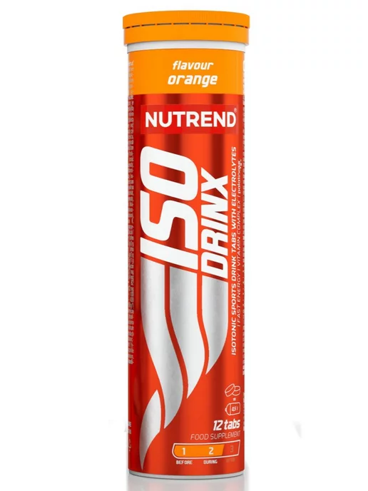 NUTREND Isodrinx Изотоник в таблетках 12 шт Апельсин