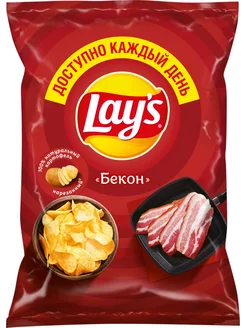 Чипсы картофельные LAY'S Бекон 70г