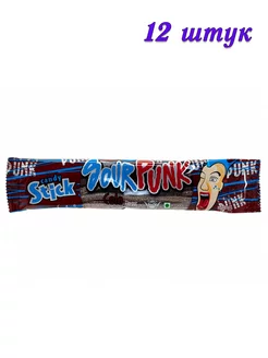 Мармелад жевательный SourPunkStickCola вкус колы, 12шт