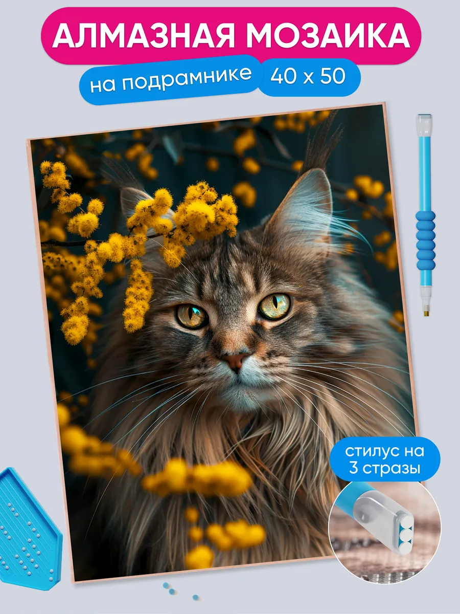 Алмазная мозаика 40х50...