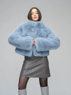 Куртка шуба из песца искусственная Victoria Furs 238914764 купить за 18 507 ₽ в интернет-магазине Wildberries