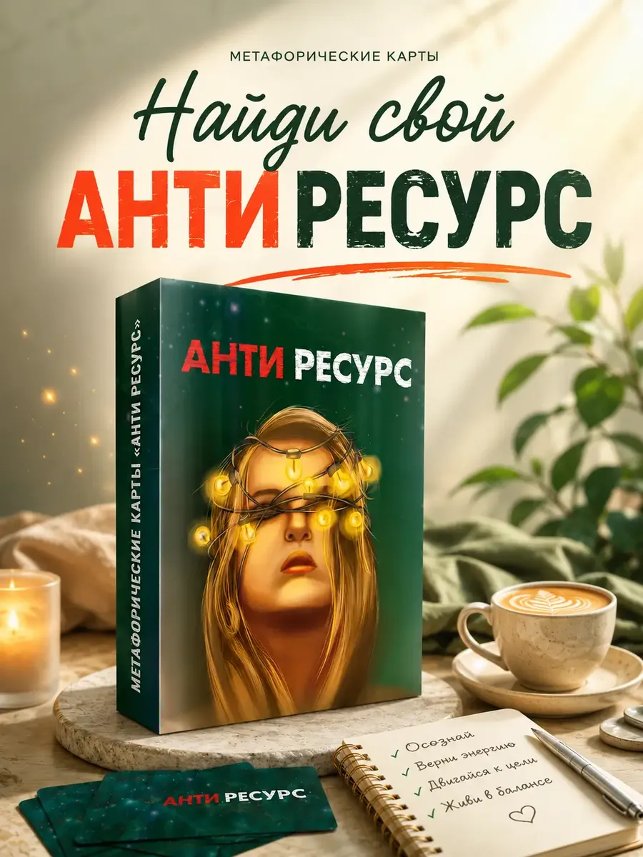 Метафорические карты ресурсные МАК Антиресурс