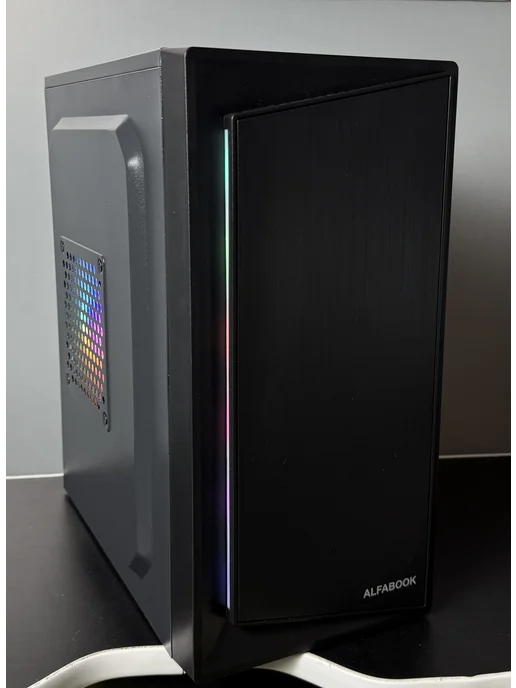 alfabook Игровой компьютер на i5 и AMD RX, черный, фото 7
