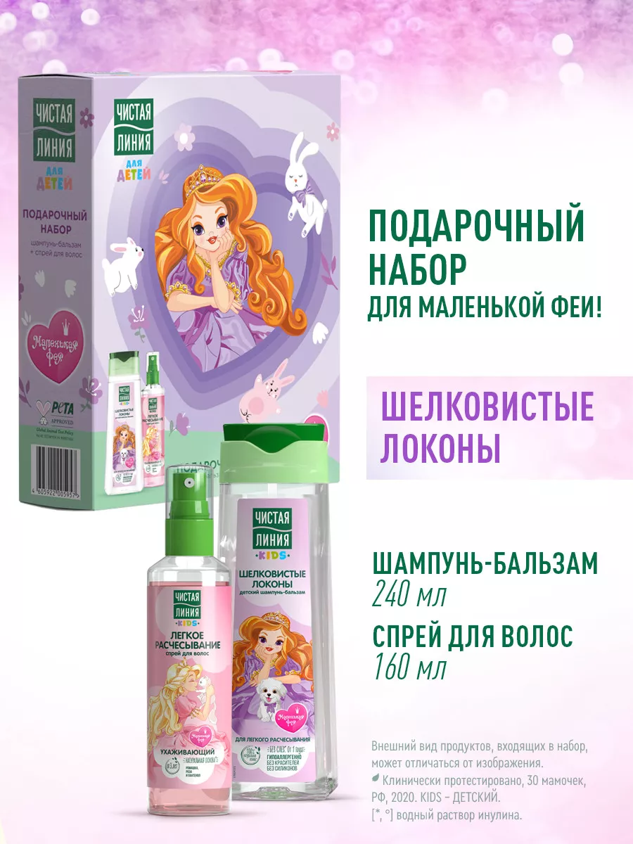 Набор для девочки шампунь...